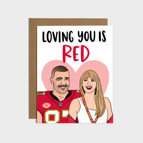 Taylor Swift - Taylor and Travis Love Card