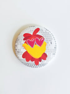 Disco Chicken Button