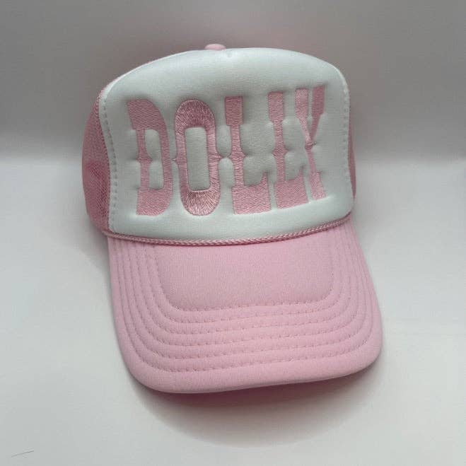 Dolly Trucker Hat | Light Pink