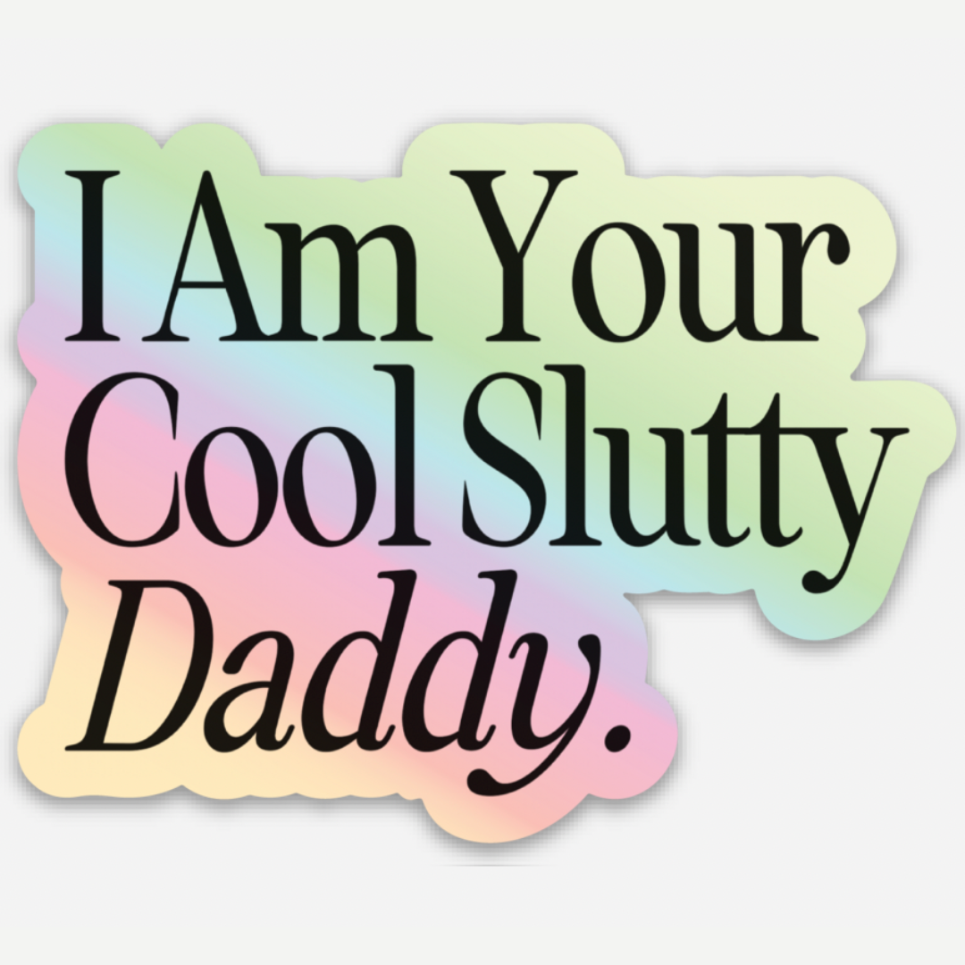 n.b. goods - Cool Slutty Daddy Sticker - Pedro Pascal
