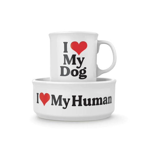 Dog Love - Mug + Dog Bowl