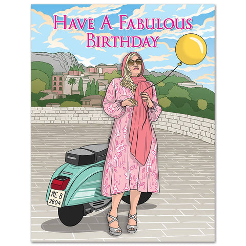 Jennifer Coolidge - Fabulous Birthday Card