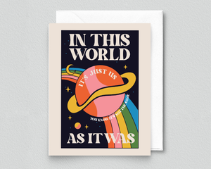 Harry Styles - In This World Card
