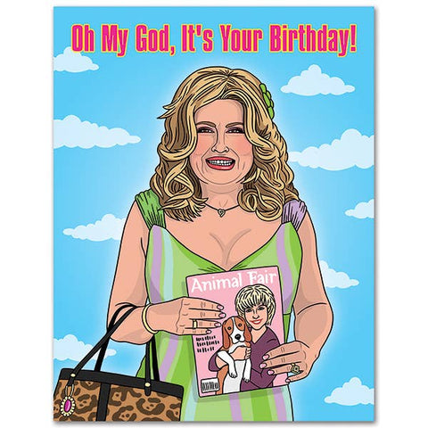 Jennifer Coolidge - Oh My God It's Your Birthday Card