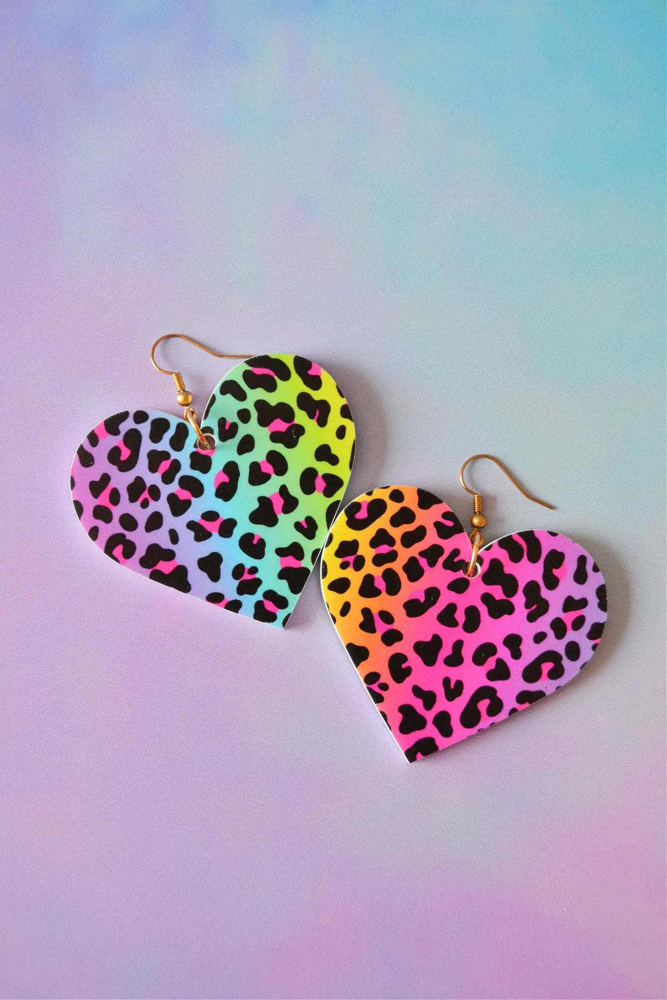 Rainbow Cheetah Heart