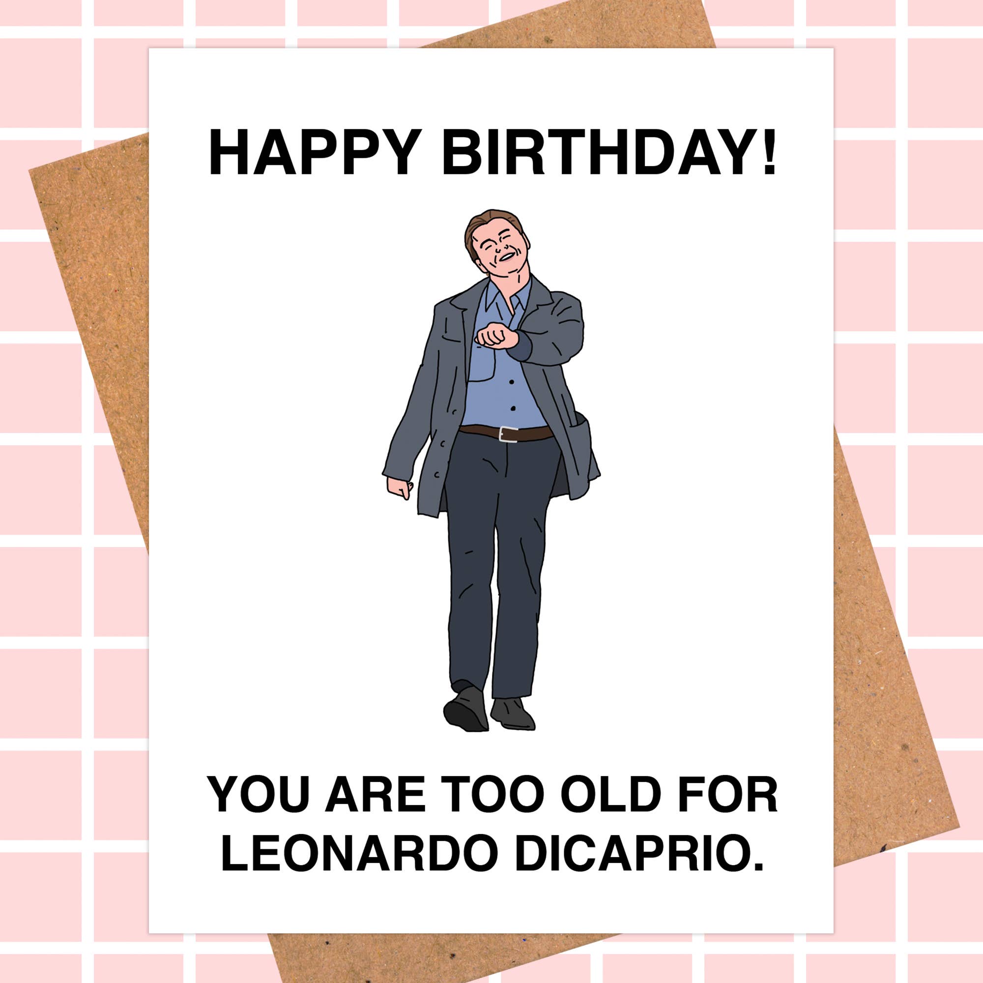 Leonardo Dicaprio Birthday Card