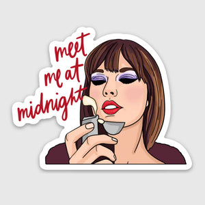 Taylor Swift - Meet Me At Midnight Sticker