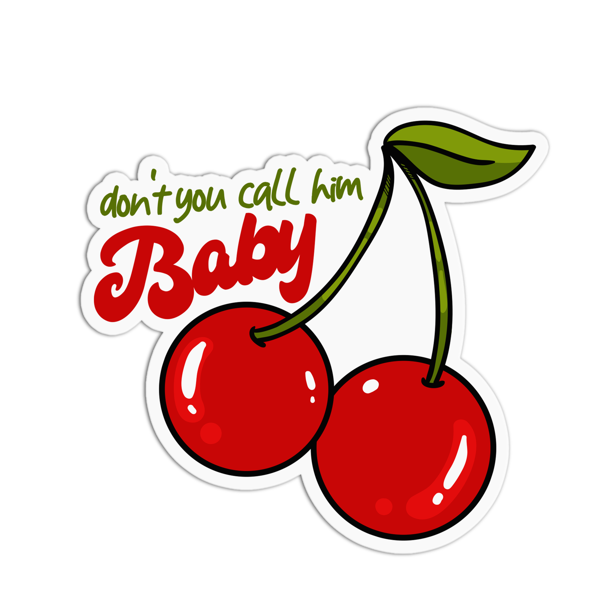 Harry Styles - Don't Call Him Baby Sticker