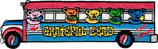 5.8" Grateful Dead - Bears on Bus Patch
