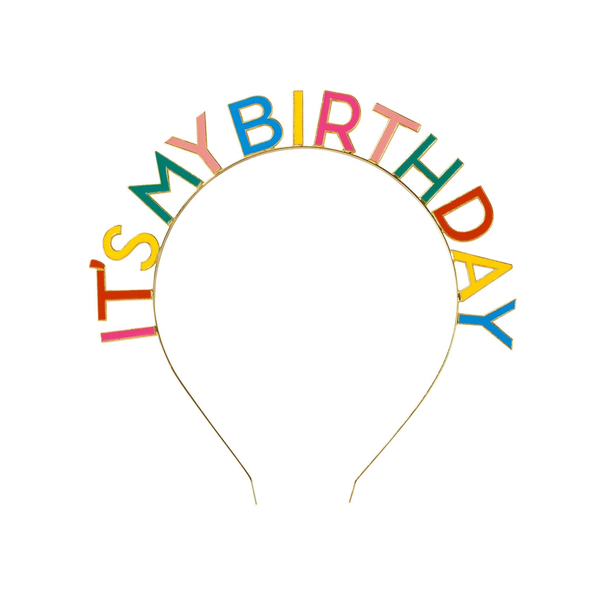 Talking Tables - Rainbow 'It's My Birthday' Headband