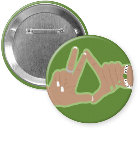 Kappa Delta Hand Sign Button