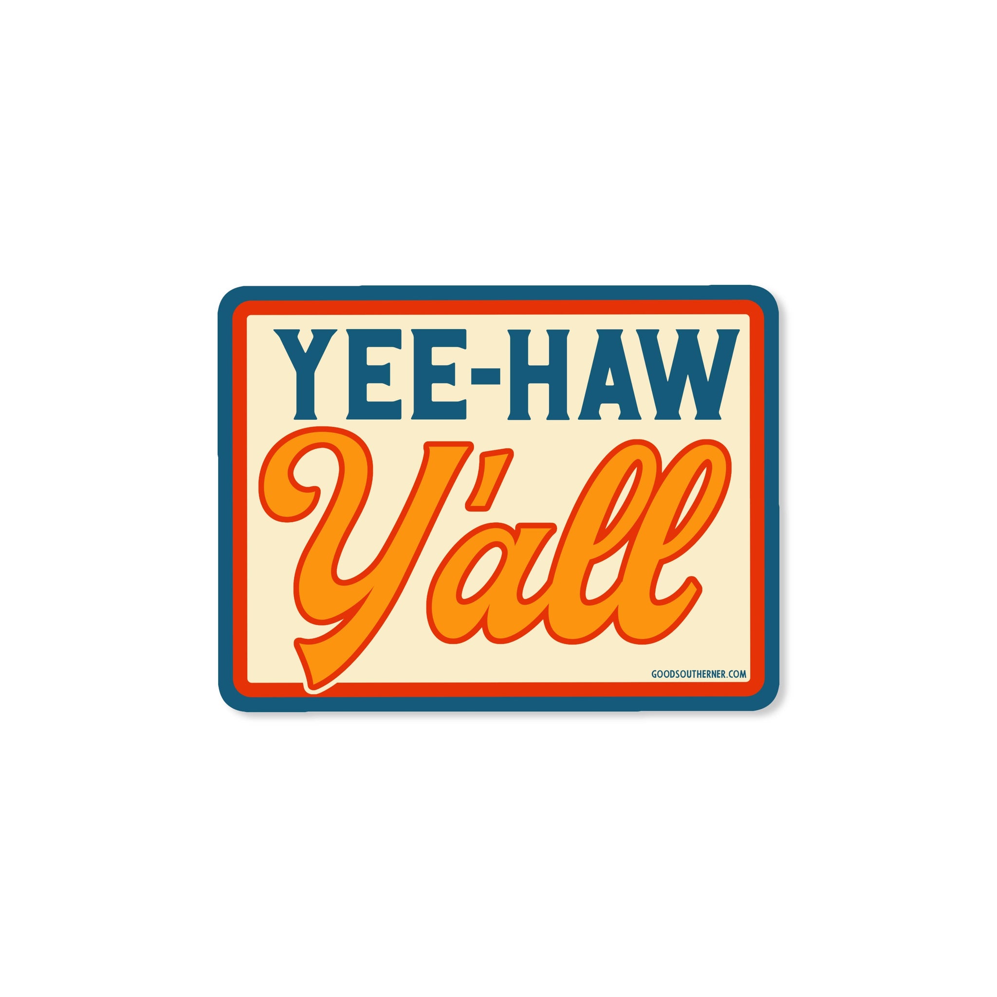 Yee-Haw Y'all Sticker
