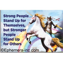 Strong People Stand Up Magnet