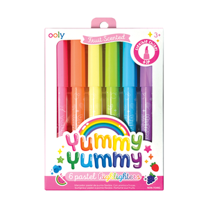 OOLY - Yummy Yummy Scented Highlighters - Set of 6