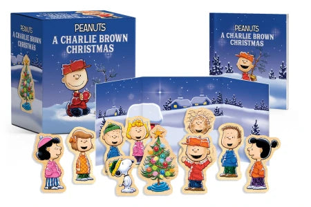 RP Mini -  Peanuts: A Charlie Brown Christmas Wooden Collectible Set
