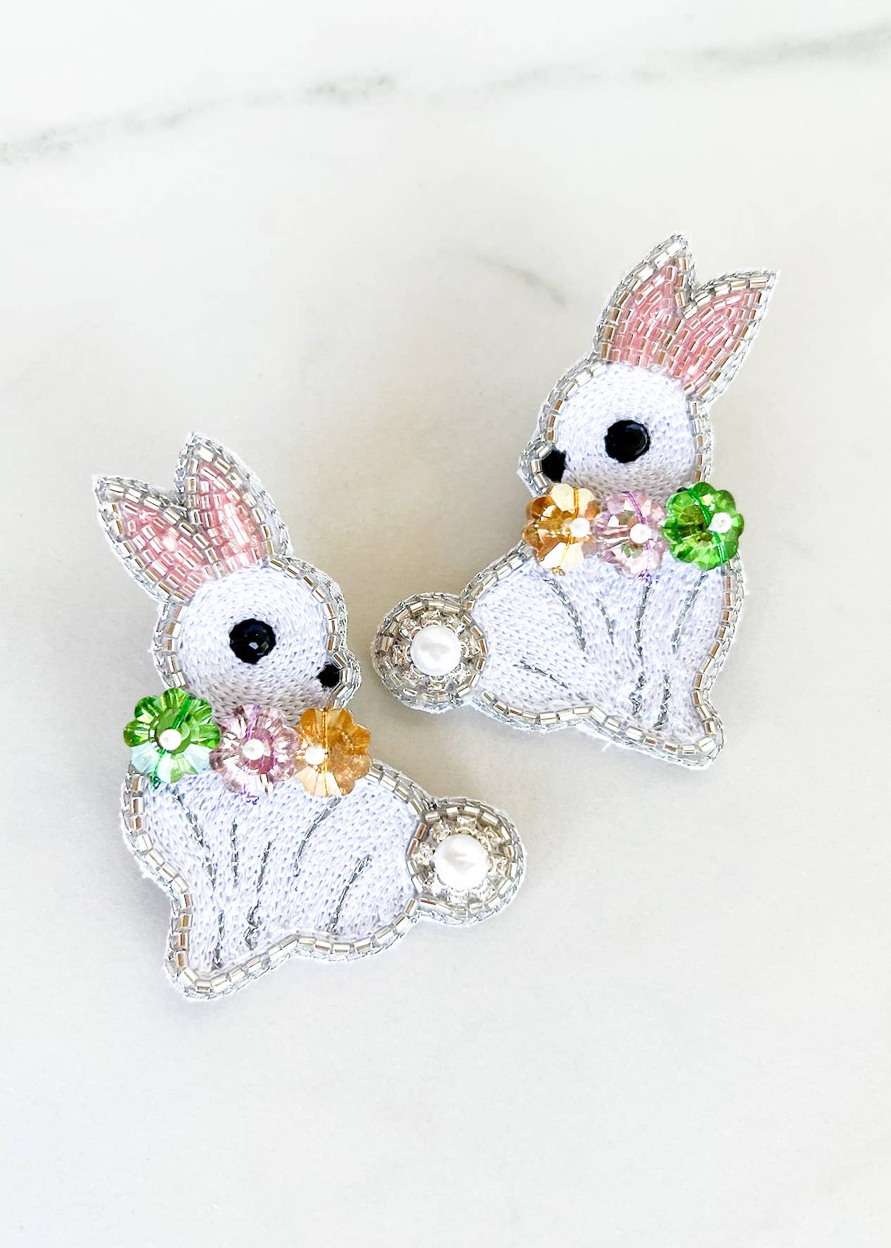 Bunny in Bloom Earrings