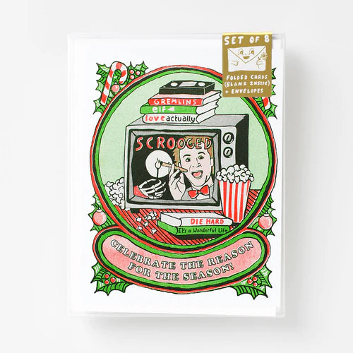 Celebrate the Reason for the Season - Risograph Card Set