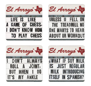 El Arroyo Coaster Set - Fan Favorites