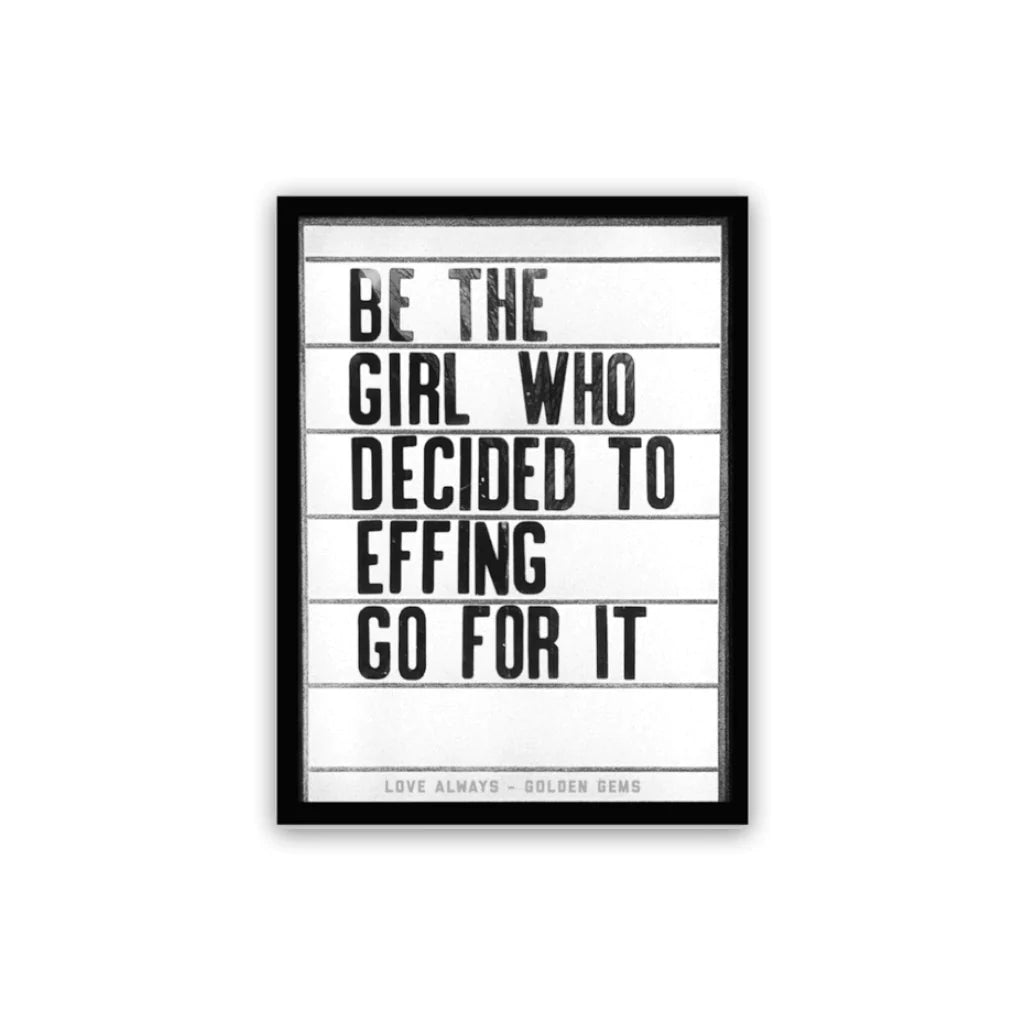 Be The Girl Sticker