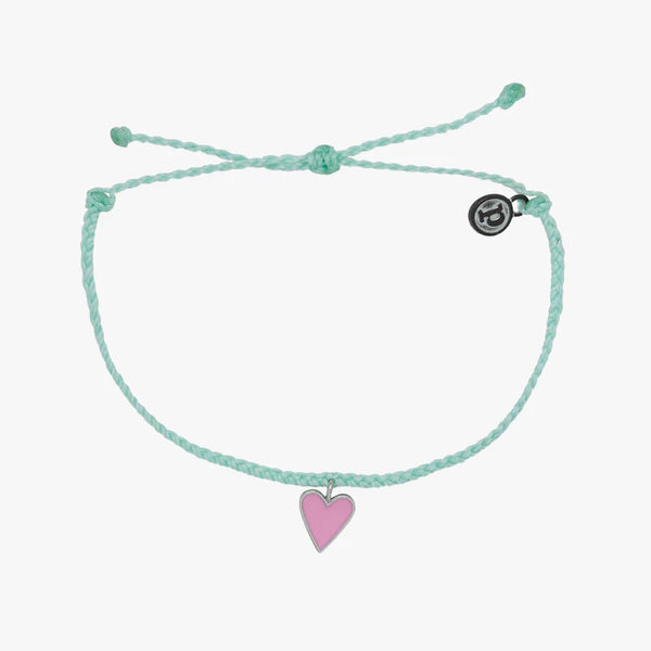 Pura Vida - Petite Heart Charm Bracelet