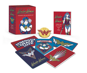 RP Minis-Wonder Woman Magnet, Pins and Book Set
