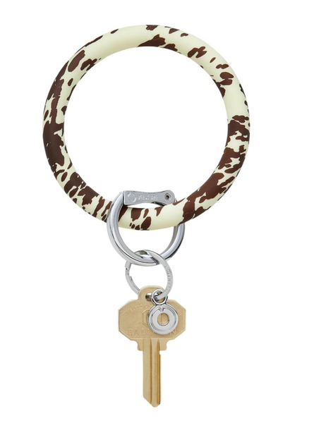 Oventure Print Collection - Silicone Big O® Key Ring