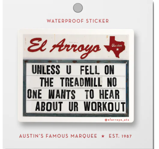 El Arroyo- Sticker
