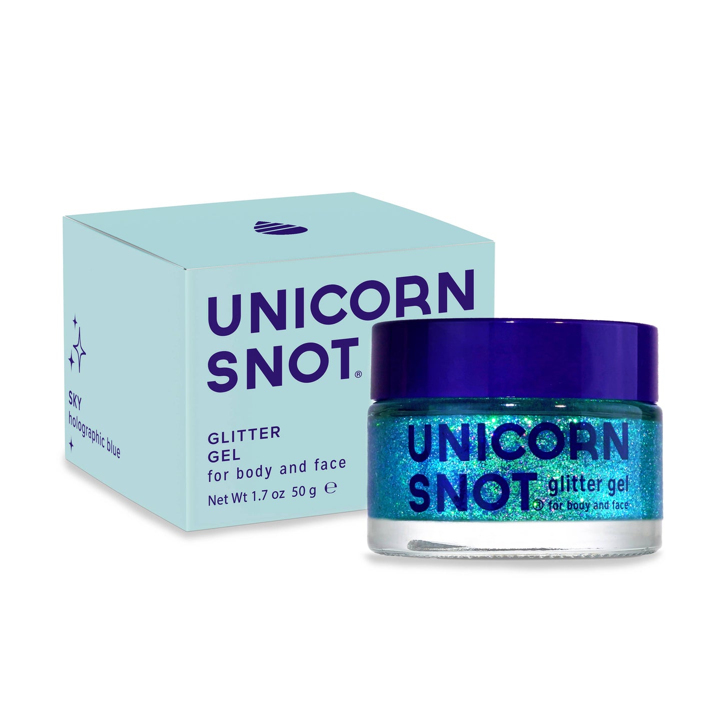 Unicorn Snot - Body Glitter Gel - Sky