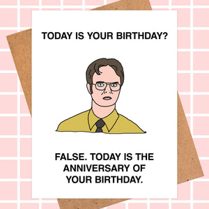 The Office - Dwight Card