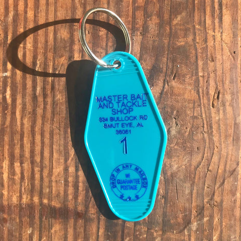 Master Bait and Tackle Shop Keychain