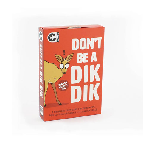 Ginger Fox USA - Don't Be a Dik Dik Card Game