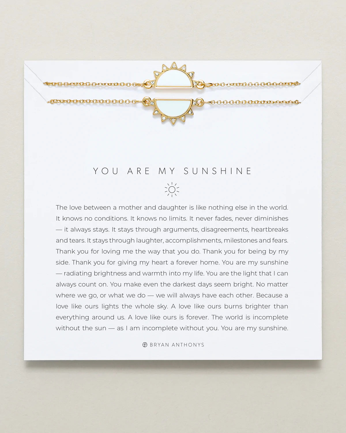 You are my Sunshine Necklace - Bryan Anthonys