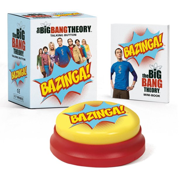 The Big Bang Theory Talking Button : Bazinga!  - RP Minis