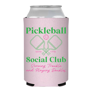 Pickleball Social Club Koozie