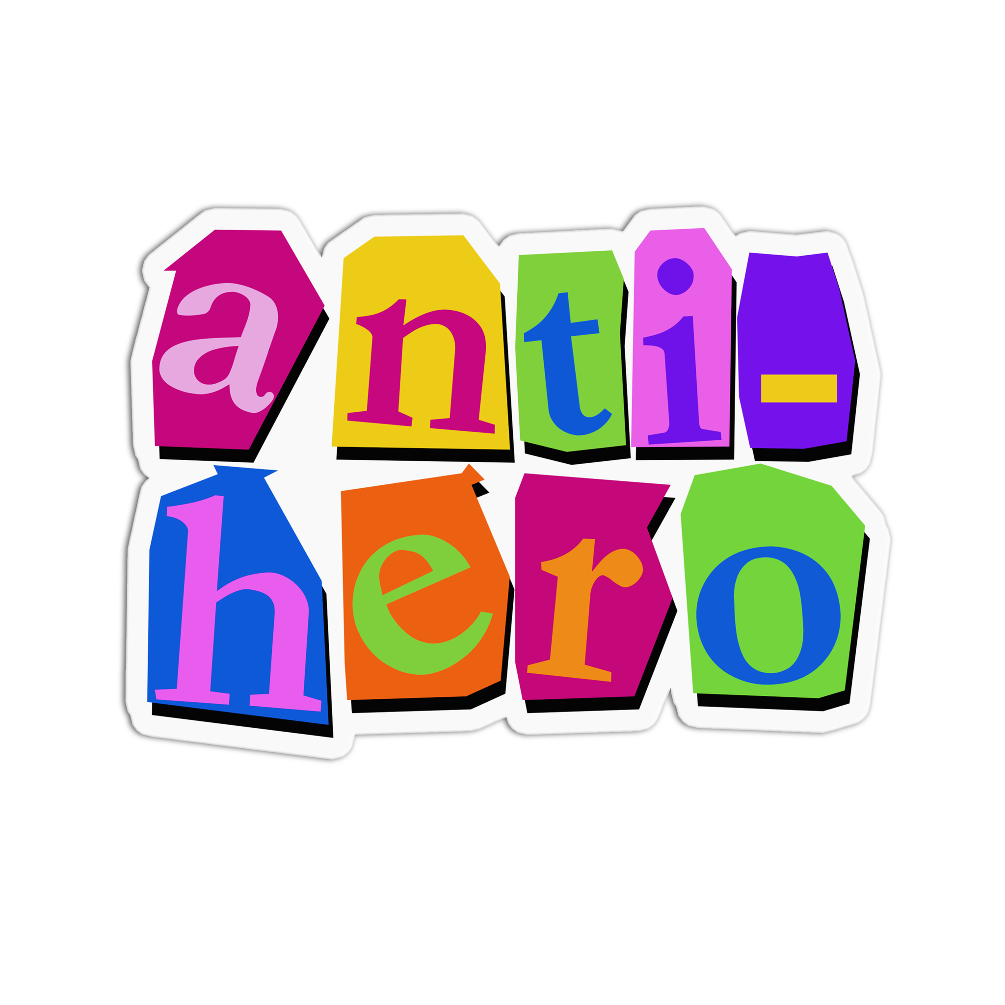Taylor Swift Anti Hero Vinyl Waterproof Stickers
