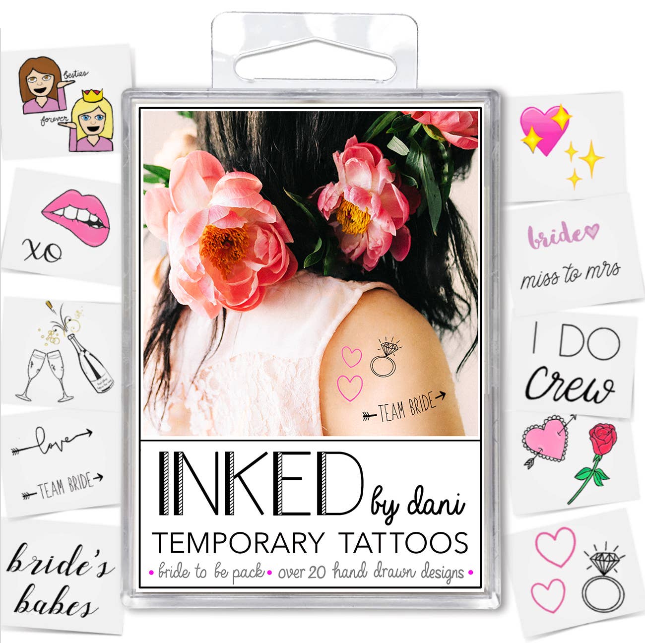 INKED by Dani Temporary Tattoo