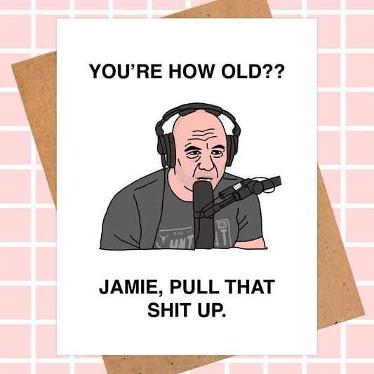 Joe Rogan Birthday Card