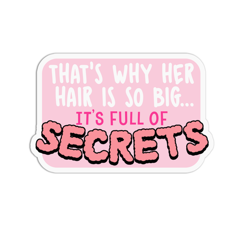 Mean Girls Secrets Sticker