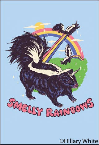 Smelly Rainbows Magnet