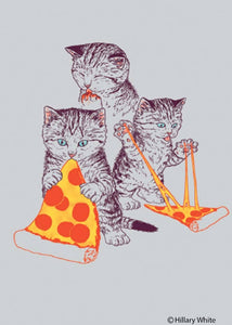 Pizza Kitties Magnet