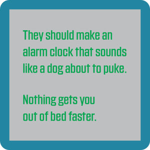 DOM coaster - Alarm clock