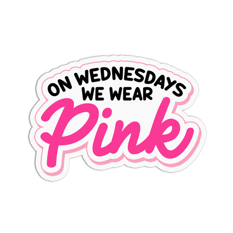 Mean Girls Pink Sticker