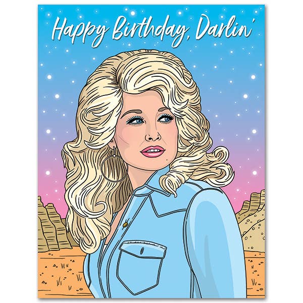 Dolly Parton - Happy Birthday Darlin' Card