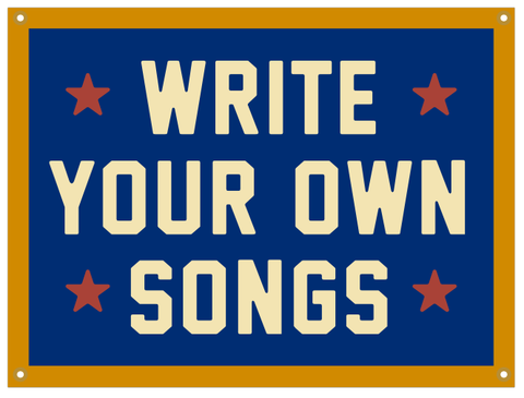 Write Your Own Songs Camp Banner