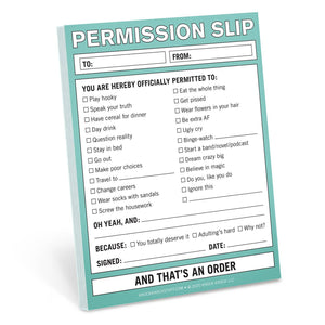Permission Slip Nifty Note