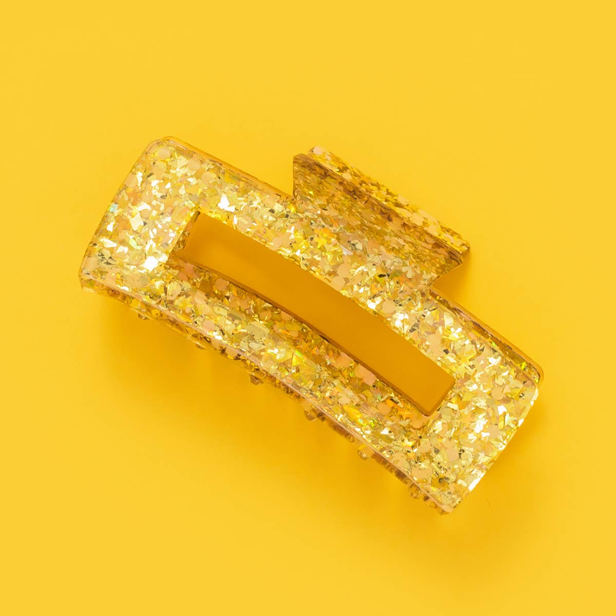 Taylor Elliott Designs - Yellow Confetti Claw Clip