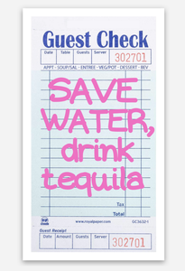 Save Water, Drink Tequila Sticker