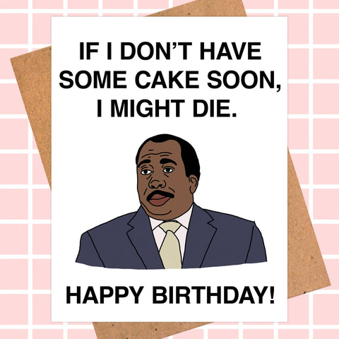 The Office - Stanley Hudson Card