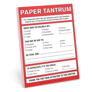 Paper Tantrum Notepad