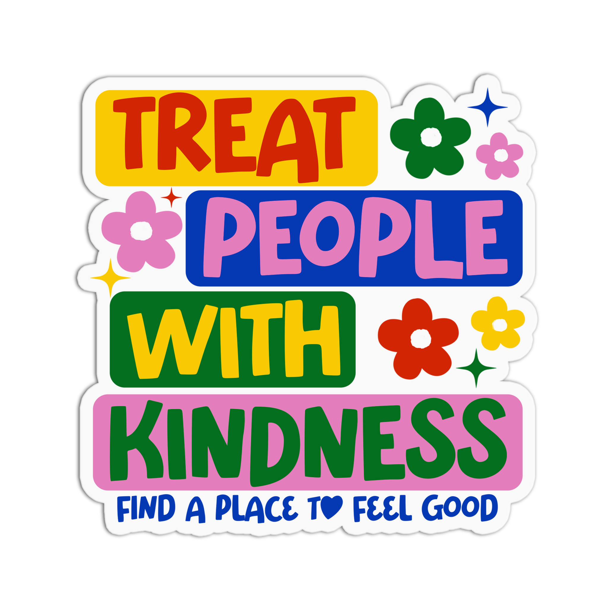 Harry Styles - Treat People With Kindness Vinyl Sticker